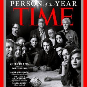 TIME Magazine Person of the Year Dec 24/Dec 31, 2018 Guardians of the Truth